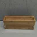 Greatseas Kitchen Drawer Organizer Bins, Stackable Bamboo Deep Drawer Organizer for Silverware, Utensils, Cutlery, Flatware, Junk Drawer, Dresser, Bathroom, 12" x 3" x 2.5" (Set of 2)