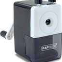 Rapesco 64 Desk Top Pencil Sharpener, Black (R64000B2)