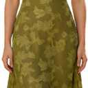 RIHOAS Women Casual Dress Halter Neck Sleeveless Floral Print Flowy A-Line Midi Sundress Beach Vacation Summer Dress (XS)