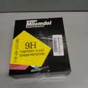 2 x Milomdoi 9 in 1 Screen Protector for Samsung Galaxy Z Fold 7, 3 Inside Flexible Film + 3 Front Tempered Glass + 3 Camera Lens Protector Accessories with Installation Frame (Black)