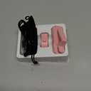 [Case-Friendly] Remote Control Page Turner Ring for Kindle Paperwhite Oasis Scribe Kobo eReaders, Camera Camcorder Remote Controls, Page Turner Clicker for iPhone ipad Tablets with Storage Bag (Pink)