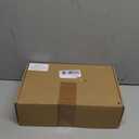 Zhehao 4 White Butcher Tray Palette Rectangular Serving Tray Enamel Metal Classic Sheet Pan Server Vintage Art Supply Holder Tabletop Organizer 7.1 x 10.2 Inch for Painting Food Storage Home