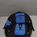 SHRRADOO Extra Large 50L Travel Laptop Backpack with combination lock, College High School Backpack Airline Approved Business Work Bag Fits 17 Inch Computer for Men Women (Blue)