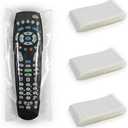 150 Pack Clear TV Remote Bags for AC, DVD Remotes (12.2x4 Inch)