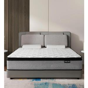 OGlAWA Twin Mattress, 10 Inch Gel Memory Foam Hybrid Mattresses for Medium Firm, Individual Pocketed Springs for Supportive Foam & Motion Isolation Technology, CertiPUR-US Certified