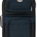 Travel Select Amsterdam Softside Expandable Luggage with Rolling Wheels, Navy, 2-Piece Set (15/21)