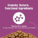 Get Naked Digestive Health Crunchy Cat Treats 6oz - Chicken Flavor, Grain-Free Cat Probiotics for Indoor Cats, Supports Healthy Digestion, Dental Health & Immunity, Made in The USA (EXP 03/29/27)