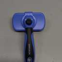 Swihauk Self Cleaning Slicker Brush - Skin Friendly Deshedding Grooming Tool for Dogs & Cats, Suitable for Shedding & Haired Pets, with Pet Supplies Accessories, Blue