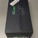 ZEITE 4V Cordless Electric Scissors,Cardboard Cutter with 2 Blades,Storage Box,USB Charging Cable,Power Rotary Cutter,Max Cutting 1/4",for Cardboard Box,Thin Carpet & Plastic, Easy to Hold and Safe (Blue)