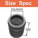 4 x 6pc Aluminum tire Valve caps with Plastic Lining for Tesla Model 3, S, X, Y AccessoriesAluminum Tire Valve Caps Compatible with Tesla Model Y Accessories 2023