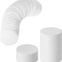 Replacement Paper Filter Packs Laicky 800 Count White Coffee Filter Paper Round Coffee Maker Filters Compatible with Aerobie Aeropress Coffee and Espresso Makers Disposable Coffeee Tea Filters