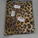 Leopard Runner Rug 2x6,Cheetah Print Rugs for Hallway,Ultra-Thin Throw Carpet Washable Kitchen Runners Animal Print Hide Entrance Door Mat Non Slip Accent Area Rug for Entryway Laundry Bedroom,Brown