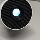 Mini Portable Projector, Support 4K 1080P with Dual-Band WIFI6 5G Wireless 5.0 Bluetooth Android 11,160 ANSI,180 Rotatable, Auto Keystone Correction, 35"-130" Screen Video Projector