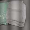 Yoofoss Waterproof Crib Mattress Protector 2 Pack, Quilted Crib Mattress Pad Cover Ultra Soft and Breathable, Machine Washable Toddler Mattress Protector for Standard Baby Crib Size 52''x28'' (White)