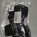 Bunion Corrector for Women & Men - Adjustable Nighttime Big Toe Straightener Bunions Splint with ABS Support for Hallux Valgus Relief Hammer Toe Brace Sleeping Home Use Left/Right Feet - 2PC Black