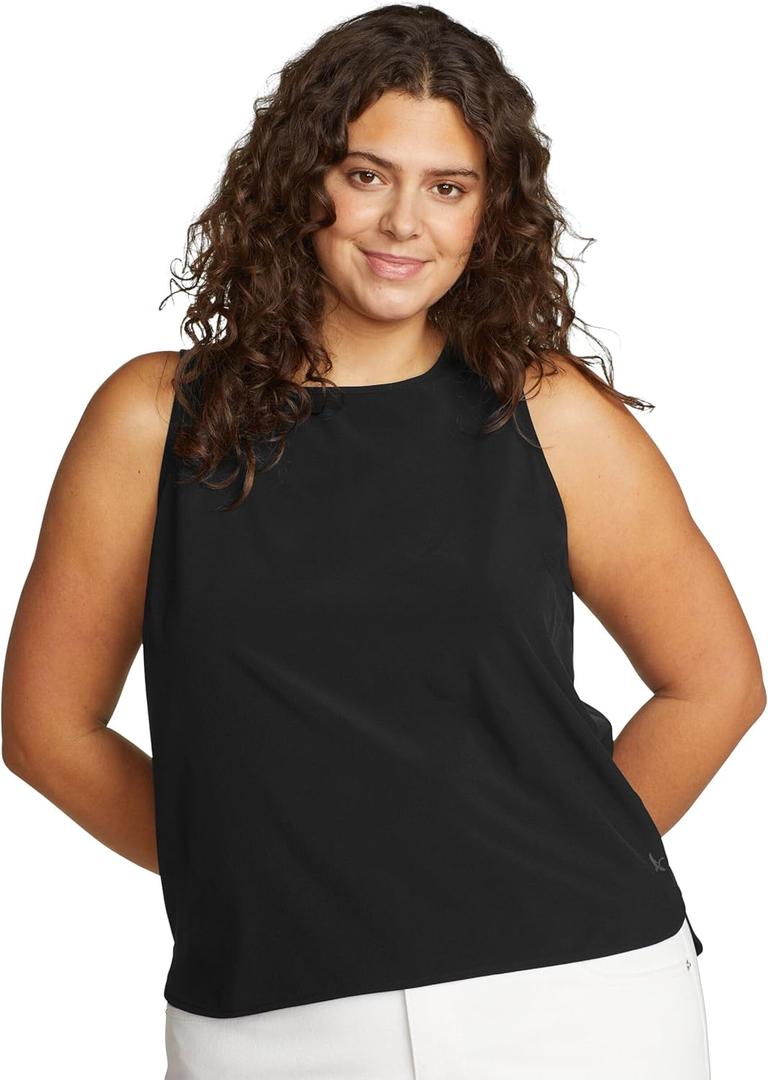 Eddie Bauer Women's Women's Plus Departure Crew Neck Tank 3X