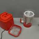 Fizz Creations ICEE Slushie Machine Frozen Drink Machine for Slushies, DIY Frozen Beverages, Parties, Kids, Easy-to-Use, Compact & Durable. Creates up to 34Floz of Ice Cold ICEE Slushy.., 19.5x9.1x10