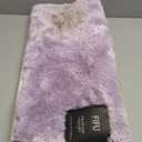 FIFU Bathroom Rugs 24" W x 36" L, Bath Mat for Bathroom, Bedroom, Laundry Room & Kitchen, Non-Slip Rubber Latex Backing, Extra Soft and Absorbent Microfiber Carpet, Machine Washable Rug, Lavender