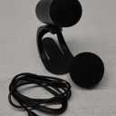 LIANGSTAR USB Computer Microphone, Podcast Mic Desktop with Mute Button for Recording Streaming, Omnidirectional Condenser, Plug&Play Stand with Volume Control for PC, Laptop, Mac, YouTube (Black)
