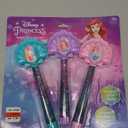 SwimWays Disney Princess Ariel Glitter Dive Wands Diving Toys 3 Pack, Bath Toys and Pool Party Supplies for Kids Ages 5 and Up, Purple