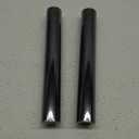 (2 Pcs) Round Acetal Copolymer Rods - 1/2 -Inch Diameter and 12-Inch Length Opaque Black Acetal Copolymer (POM) Plastic Round Rod