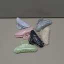 6 Pack Hair Claw Clips for Women - Large Non-Slip Claws for Thick Thin Hair, Cute Hair Barrettes Elegant & Durable, Fashion Hair Accessories Stylish Jaw Clips for Girls Gift (Assorted Colors)