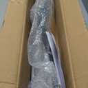 VEVOR LAT Pulldown Attachments, Cable Machine Rowing T-bar V-bar Tricep Pull Down Bar, Back Strength Training Rubber Coated Handle Grip, Bicep Curl Tricep LAT Pulldown Bar for Home Gym Fitness (33x4.5x6.7")