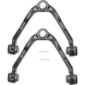 K80942 Front Upper Control Arms with Ball Joint for Cadillac Escalade Esv/Ext, for Chevy Tahoe/Express/Suburban/Silverado, for GMC Savana/Sierra/Yukon 2000-2014