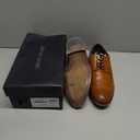 Bruno Marc Men's Lace Up Soft Cap-Toe Formal Dress Shoes, Brown (US 11)