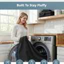 Casa Platino 100% Cotton Bath Towel Pack of 8 - Soft, Quick Dry & Highly Absorbent - 2 Bath, 4 Washcloths, 2 Hand Towels for Bathroom - Durable, Premium Quality & Ideal Gift for Him - Midnight Black