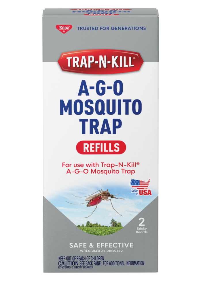 Enoz Trap-N-Kill A-G-O Mosquito Trap & Refills, Pack of 5