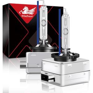 WinPower 35W D1S HID Xenon Headlight Replacement Bulbs 8000K, Pack of 2
