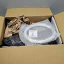 Hexagon LED Garage Light: 25 Pack Updated Bigger Size, 26400LM Super Bright Car Detailing Ceiling LED Shop Light for Warehouse Workshop Gym Basement Car Care Wash Room (White)