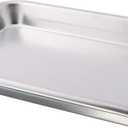 Nordic Ware Naturals Eighth Sheet - USA Made Uncoated Natural Aluminum Commercial Quality Sheet Pan, 1-Pack
