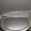 Robern YM0030CIFPD4 4000K Temperature Inset Pattern Vitality 30" Circle Lighted Mirror