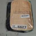 OCHEAL Makeup Bag, Portable Cosmetic Bag, Large Capacity Travel Makeup Case Organizer, Black For Women Toiletry Bag for Girls Traveling With Handle and Divider