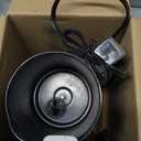 5 In 1 Milk Frother, Electric Milk Frother and Steamer 11.8oz Automatic Milk Steamer Hot & Cold Foam Maker, Milk Warmer Dishwasher Safe & Silent Working for Coffee,Latte,Cappuccino,Hot Chocolate (InkBlack)