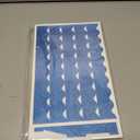 Blue 175 Pcs Graduation Photo Display Board Sticker Glitter Border Trim Alphabet Letter Number for 2026 Grad Party Trifold Poster Photo Display Science Fairs Event Displays Bulletin Board