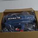 Leaf Blower Cordless (Upgraded) - 630CFM/160MPH, 21V Powerful Electric Cordless Leaf Blower with 2 x 4.0Ah Batteries and Charger, Battery Powered Leaf Blowers for Lawn Care, Patio, Yard, Dust, Snow (Blue)