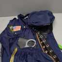 Police Officer Costume for Kids, Cop Costume Outfit Set with Toy Accessories, Halloween Costumes for Boys, Silver Cap, S(4-5Y)