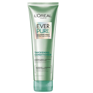 L'Oreal Paris Thickening Sulfate Free Conditioner, Thickens + Strengthens Thin, Fragile Hair, EverPure