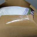 100% Cotton Bed Pillows - Queen Size Set of 2 - Super Soft, Breathable, Down Alternative Polyester for Back & Stomach Sleepers - Low Density, Low Loft Support & Machine Washable - 20" x 40" (White)
