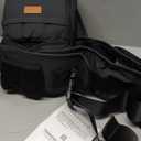 Baby Carrier with Hip Seat, Baby Carrier Newborn to Toddler up to 44lbs, 6-in-1 Ways to Carry, All Seasons, Adjustable Baby Holder Carrier for Breastfeeding(Black)