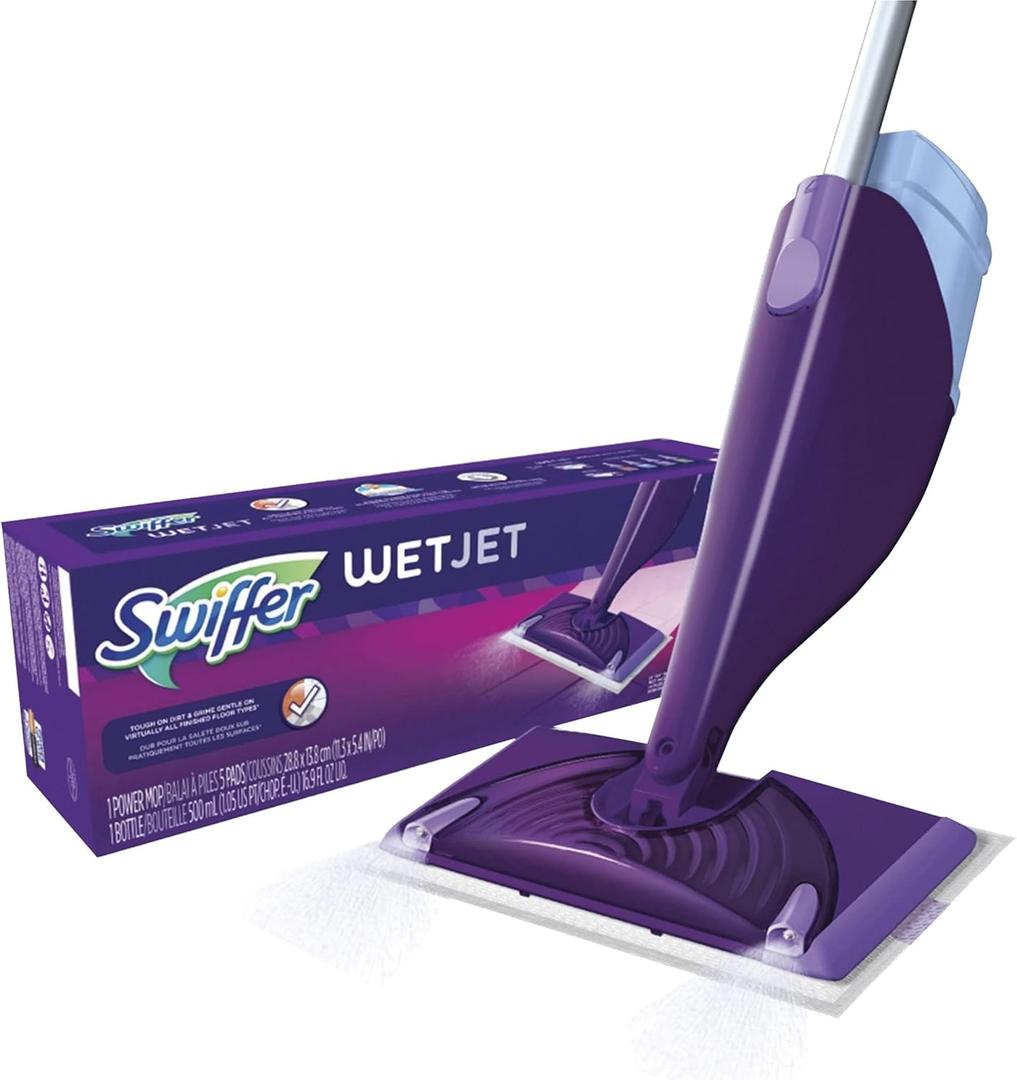 Swiffer WetJet Hardwood floor spray mop starter kit