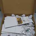 Ledido 4FT Marquee Light Up Letters L, Easy to Assemble Marquee Letters 4 Feet Tall for Indoor & Outdoor Events, Large Lighted Letter for Birthday Graduation Baby Shower Anniversary Party Decorations