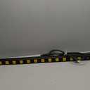 JUNNUJ Long Metal 16 Outlet Wide Spaced Garage Industrial Heavy Duty Power Strip with 6 FT Cord 15A, 125V, 1875W. Yellow