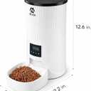 Elevon 4L Automatic Cat Feeder Programmable Dog & Pet Food Dispenser with 10s Voice Recorder, Portion Control, Desiccant Bag, Auto Pet Feeder for Cats and Dogs