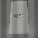 JEMYGINS Mens Floral Necktie and Pocket Square Tie Clip Sets for Men (Dusty Blue)