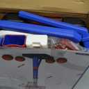 Toddler Basketball Hoop with Scoreboard/LED Basketball Rim/4 Balls, 55" Height Adjustable Basketball Hoop for Kids 3-5, Indoor Outdoor Sport Toys Birthday Gifts for Baby Boys Girls