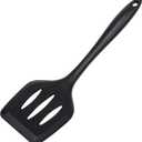 Chef Craft Premium Silicone Spatula/Turner, 11.75 inch, Black